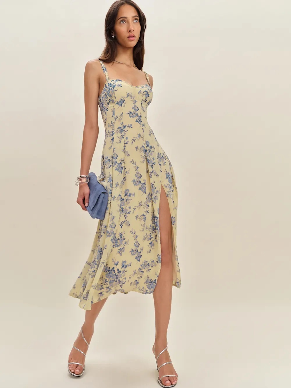 Reformation Katara Dress Yellow - Size 12